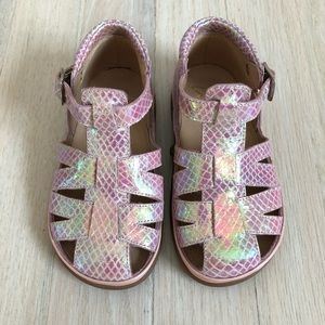 Pink Pom D’api Toddler Sandals - French Baby Shoes
